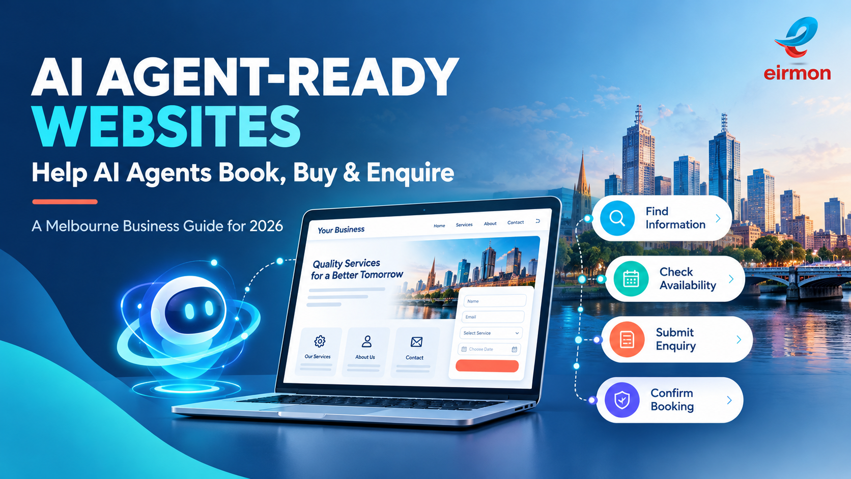 How to Make AI Agents Book, Buy and Enquire on Your Site (2026 Guide)